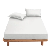 Drap Housse percale 78 fils/m² bonnet 30 cm