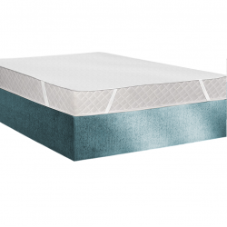 Protège Matelas Imperméable Molleton Coton 200g/m²  90x190 Plateau