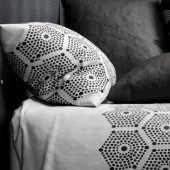 Taies d'oreiller HDC pavage 240x260 cm