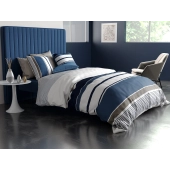 Housse de couette BELIZE 240x260 cm 100% Coton 57 fils m²