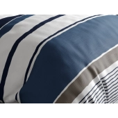 Housse de couette BELIZE 240x260 cm 100% Coton 57 fils m²