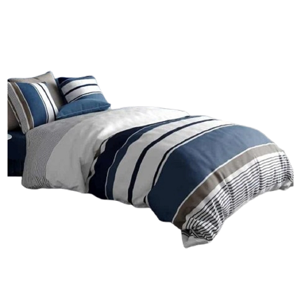 Housse de couette BELIZE 240x260 cm 100% Coton 57 fils m²