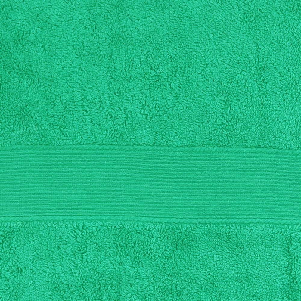 Lot de 2 serviettes de bain 50x100 cm - Serviettes de toilette éponge 600 g/m² 100 % coton, absorbantes, douces et durables