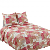 couvre-lit Morzine 230x250 cm sur fond blanc