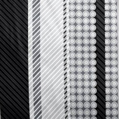 Zoom housse de couette Géométrique gris