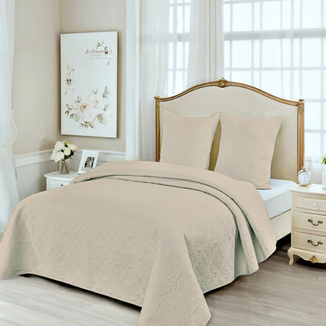 Boutis matelassé couleur Lin