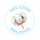 Pictogram 100 % coton