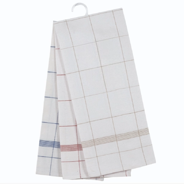3 torchons Pro classique coton et Lin 70x70