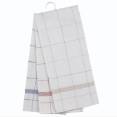 Lot de 3 torchons professionnels, modèle Classique coton-lin 70x70 cm - Qualité supérieure, tissage serré, bar hôtel restaurant