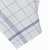 1 torchon Professionnel cali Bleu coton et Lin 70x70