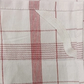 Lot de 3 torchons professionnels, modèle Classique coton-lin 70x70 cm - Qualité supérieure, tissage serré, bar hôtel restaurant