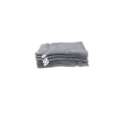 Lot de 6 gants de toilette 100 % coton 550 g/m² - Douceur, absorption et praticité, 20x15 cm, idéales pour un usage quotidien