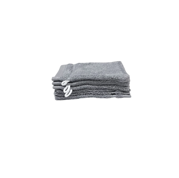 Lot de 6 gants de toilette 100 % coton 550 g/m² - Douceur, absorption et praticité, 20x15 cm, idéales pour un usage quotidien