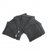 Gant de toilette gris foncé  20x15cm