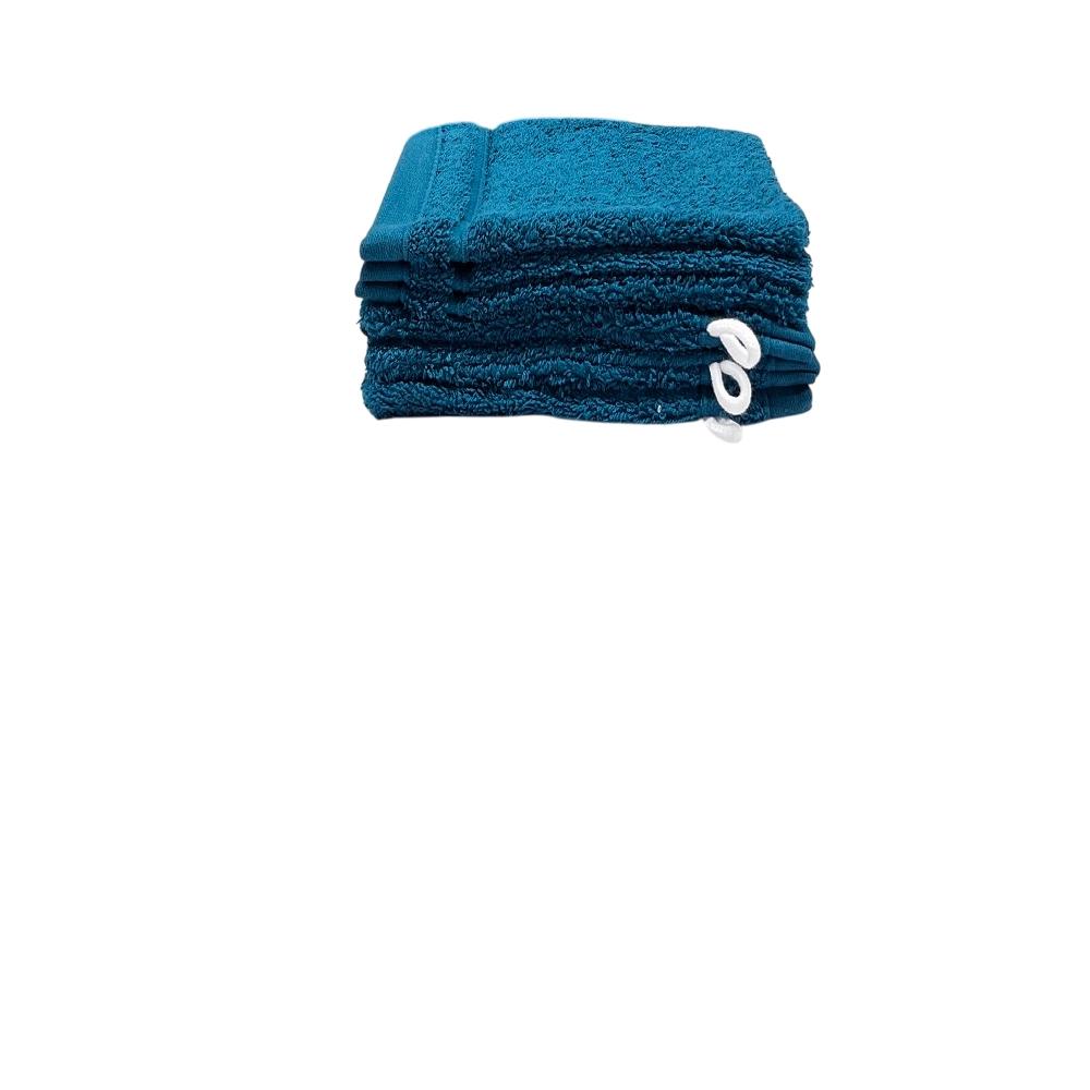 Lot de 6 gants de toilette 100 % coton 550 g/m² - Douceur, absorption et praticité, 20x15 cm, idéales pour un usage quotidien
