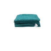 Lot de 6 gants de toilette 100 % coton 550 g/m² - Douceur, absorption et praticité, 20x15 cm, idéales pour un usage quotidien