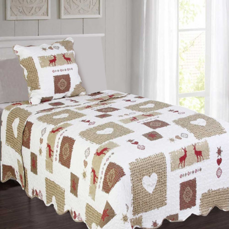 Boutis montagne Mégève 1 place dans une chambre