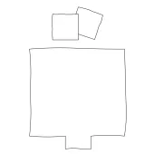 Housse de couette Géométrique Gris - 100% coton 57fils - Grand teint - Dessin exclusif + taie(s) d'oreiller 65x65cm