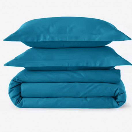 HDC percale 80 fils + taies rectangle canard photo produit