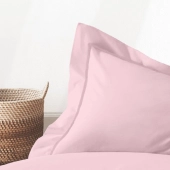 Housse de couette 240x280 cm 100 % percale 80 fils/cm² + 2 taies 50x70 cm - Finition bouteille, douce, respirante et durable