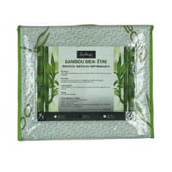 Protège Matelas Bambou - Imperméable 140x190