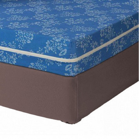 Housse de matelas intégrale 140 x 190 Bleue