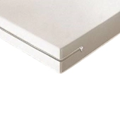 Housse de matelas intégrale coloris blanc 160x200 cm
