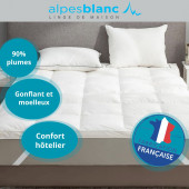 Caractéristiques du surmatelas haut de gamme en plumes