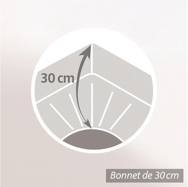 Protège-matelas imperméable spécial lit articulé tête/pieds relevables - Film polyuréthane, micro-respirant et résistant