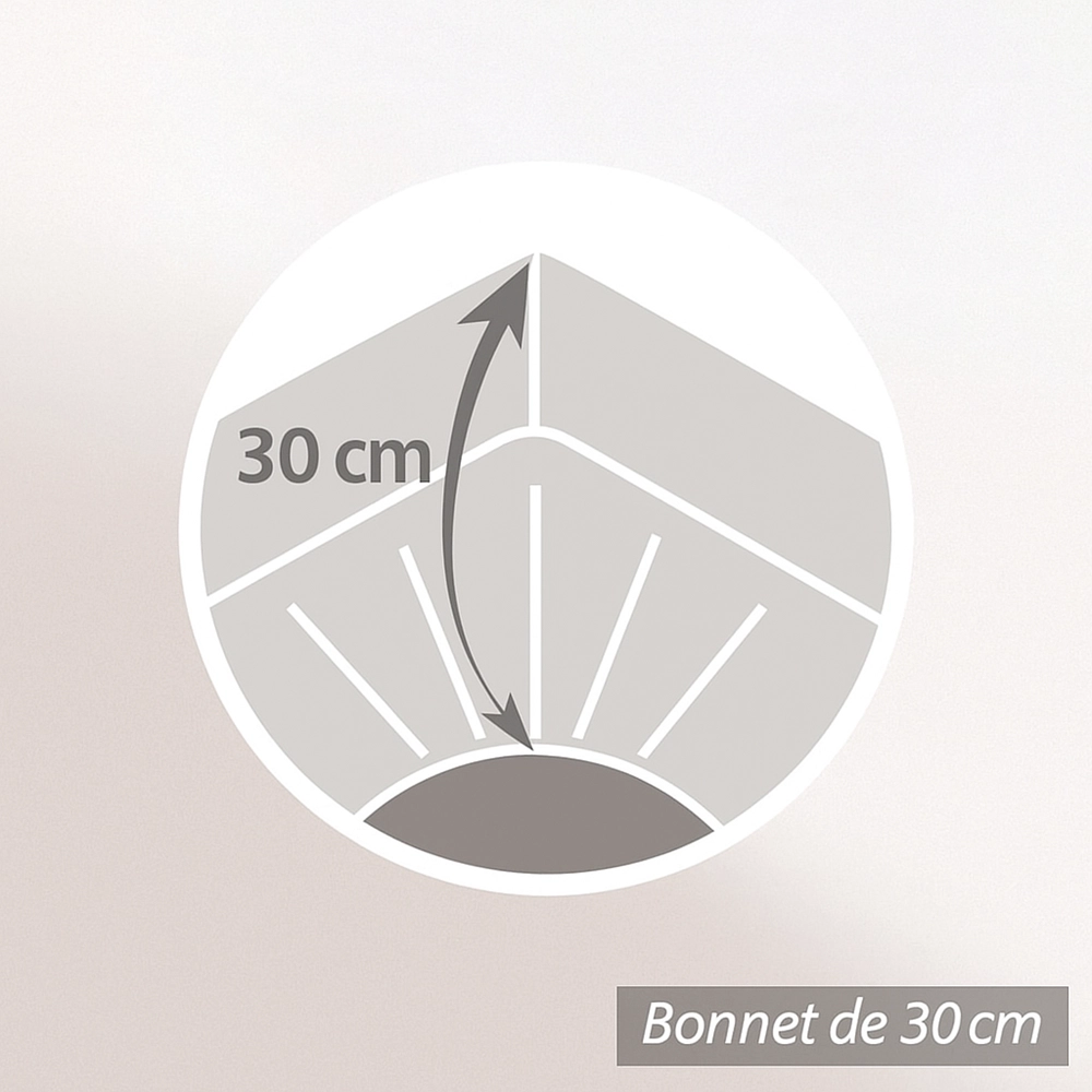 Protège matelas molleton coton 200g/m² imperméable 2x70x190 cm - Forme drap housse pour lits tête et pieds relevables