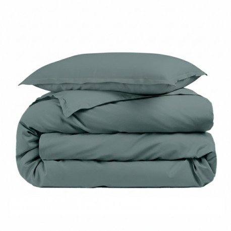 Housse de couette unie 100% percale...