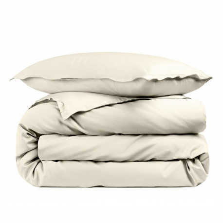Housse de couette unie 100% percale...