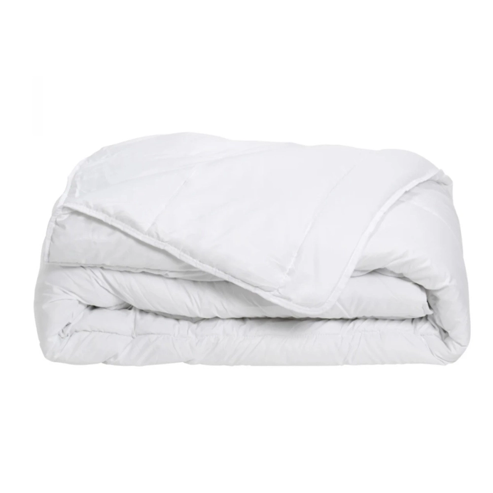 Couette été anti-transpiration 200 g/m² - Légère et respirante - Fabrication Française - Enveloppe toucher peau de pêche