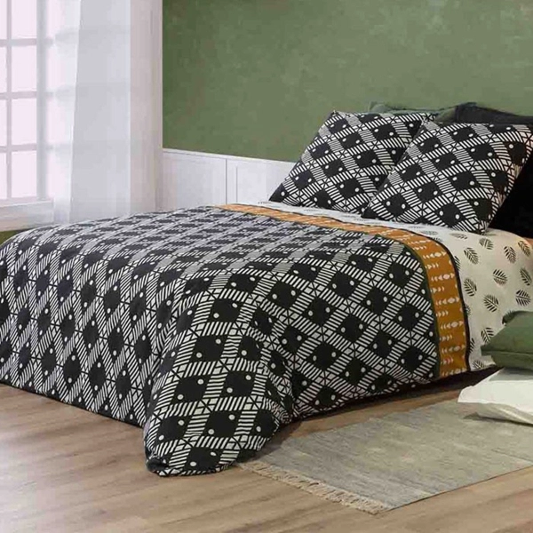 Housse de couette LUIS 240x220 100% Coton - 57 fils