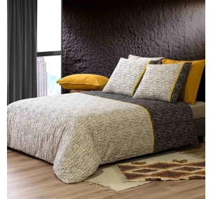 Housse de couette VULCANE 240x220 100% Coton - 57 fils