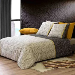 Housse de couette VULCANE 260x240 100% Coton - 57 fils