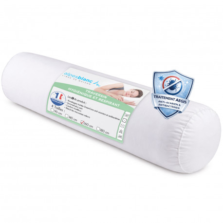 Traversin 160 cm - Anti-Acariens et...
