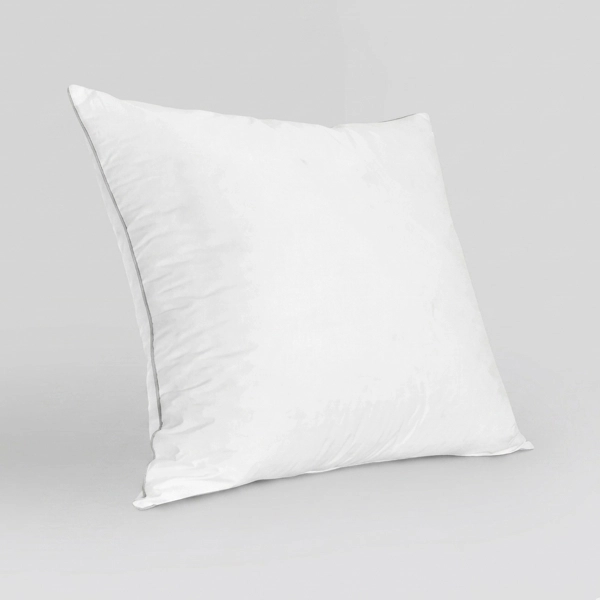 Oreiller Valan double couches en plumes et duvet - Fabrication française - Ultra moelleux - Souple ou Plat