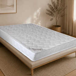 Matelas accord 18cm sur sommier, fond d'ambiance