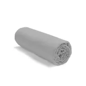 Drap housse uni 100% Coton 57 fils grand bonnet 30 cm - idéal pour s'accorder à vos housses de couette montagne - confort