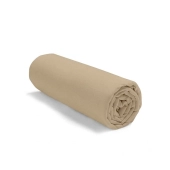 Drap housse uni 100% Coton 57 fils grand bonnet 30 cm - idéal pour s'accorder à vos housses de couette montagne - confort
