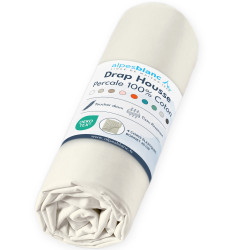 Drap housse 100% Percale de...