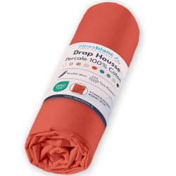 Drap housse 100% Percale de...