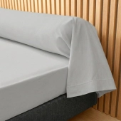 Taie de traversin 45x185 cm en percale de coton 80 fils/cm² - Couelur grand teint, Oeko-Tex