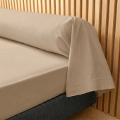 Taie de traversin 45x185 cm en percale de coton 80 fils/cm² - Couelur grand teint, Oeko-Tex