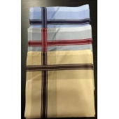 Lot de 6 mouchoirs Homme Chevalier Coton Jumel - 41x41cm