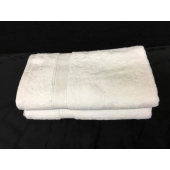 Lot de 5 serviettes éponge blanches - 100 % coton 600 g/m², grande absorption, douceur incomparable, 3 tailles