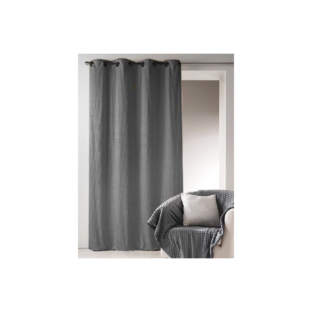 Rideau Polaire Gris - 140x260 cm
