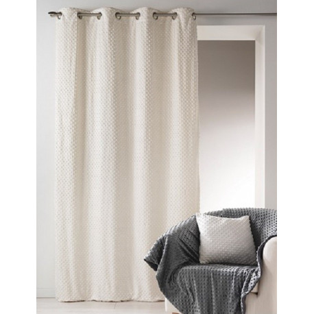 Rideau Polaire Gris - 140 x 260 cm 