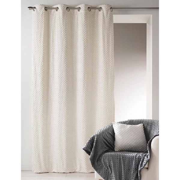 Rideau Polaire Gris - 140 x 260 cm 